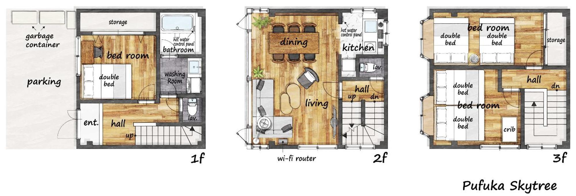 Appartement Pufuka Skytree *